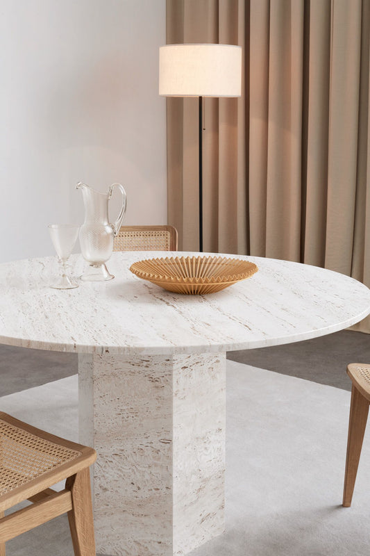 Round Marble Dining Table