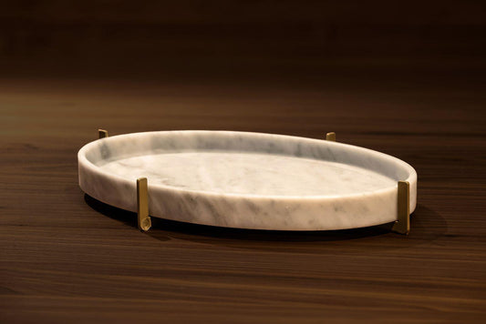 Bianco Carrara Marble Tray