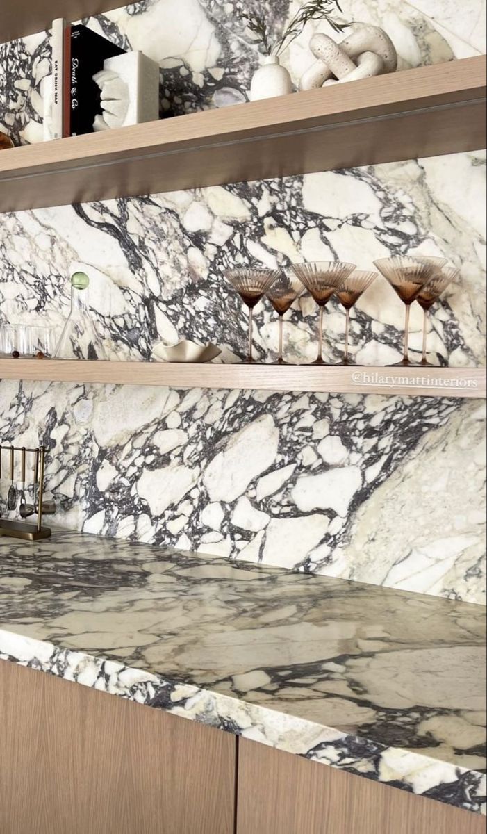 Calacatta Viola Marble Kitchen Worktop